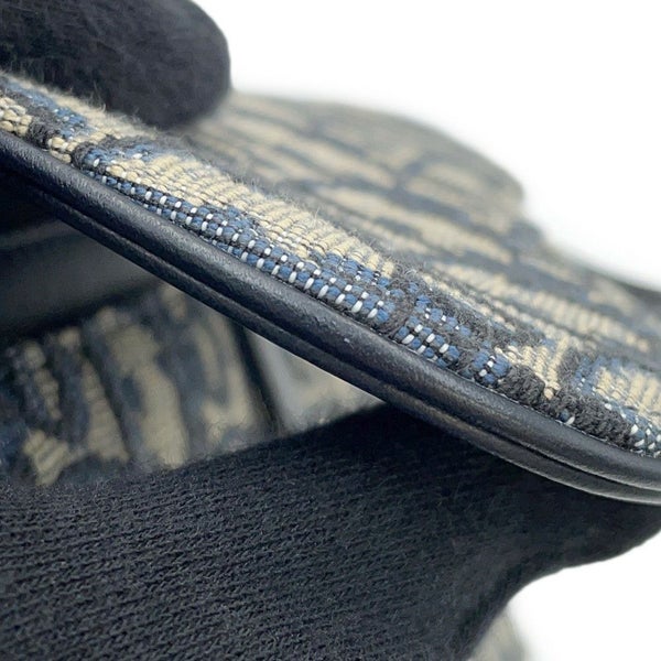 クリスチャン・ディオール チェーンウォレット サドル チェーンポーチ スモール ジャカード S5614CTZQ 財布 トロッター