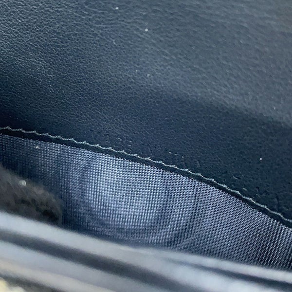 クリスチャン・ディオール チェーンウォレット サドル チェーンポーチ スモール ジャカード S5614CTZQ 財布 トロッター