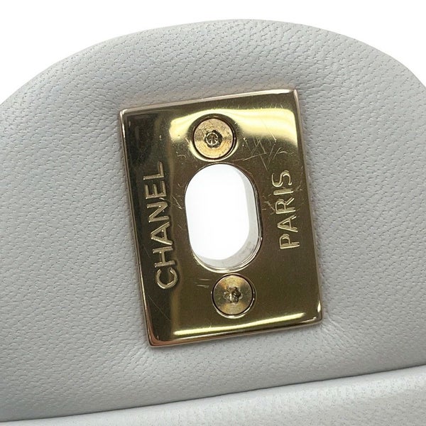 シャネル チェーンショルダーバッグ マトラッセ ココマーク トップハンドル ミニ フラップ ラムスキン AS2431 CHANEL