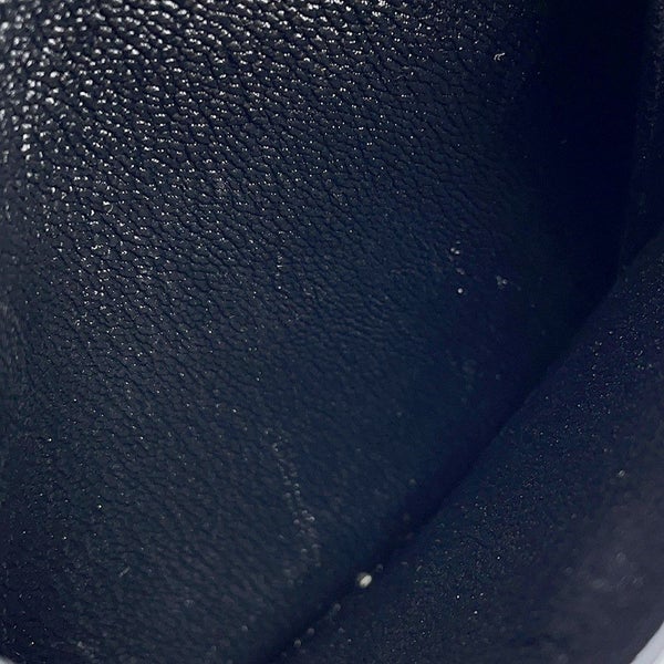 エルメス 二つ折り財布 MC2 ガリレイ ブラック アリゲーターマット X刻印 HERMES 財布 メンズ 黒