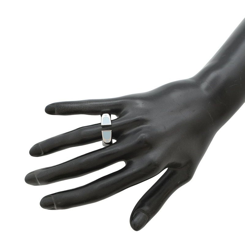 エルメス リング エトリエ ブルー・ラン メタル サイズT64 HERMES 指輪 メンズ