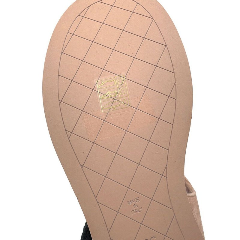 シャネル サンダル ココマーク マトラッセ スエード ラインストーン レディースサイズ38C G45594 CHANEL 靴