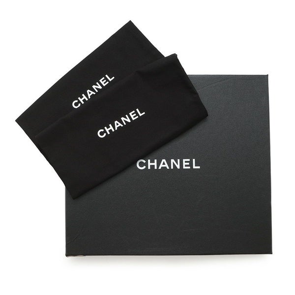 シャネル サンダル ココマーク マトラッセ スエード ラインストーン レディースサイズ38C G45594 CHANEL 靴