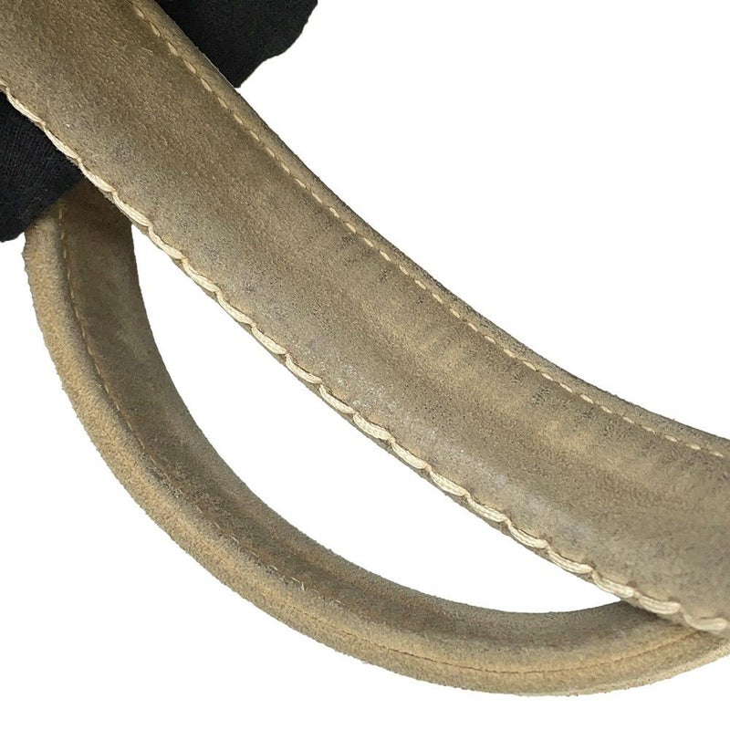 プラダ トートバッグ カナパ デニム フェイクファー BN2182 PRADA