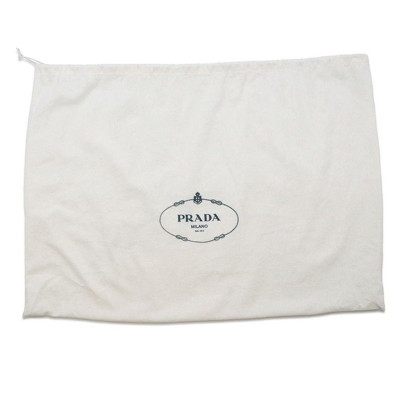 プラダ トートバッグ カナパ デニム フェイクファー BN2182 PRADA