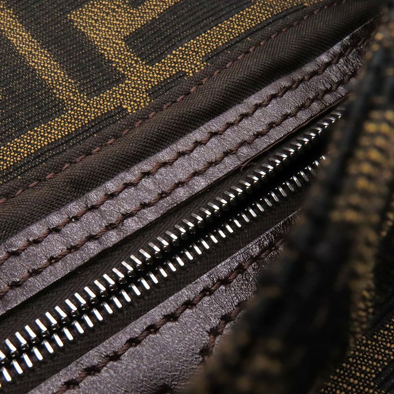 フェンディ ハンドバッグ ズッカ柄 マンマバケット キャンバス レザー 33492 FENDI ワンショルダー