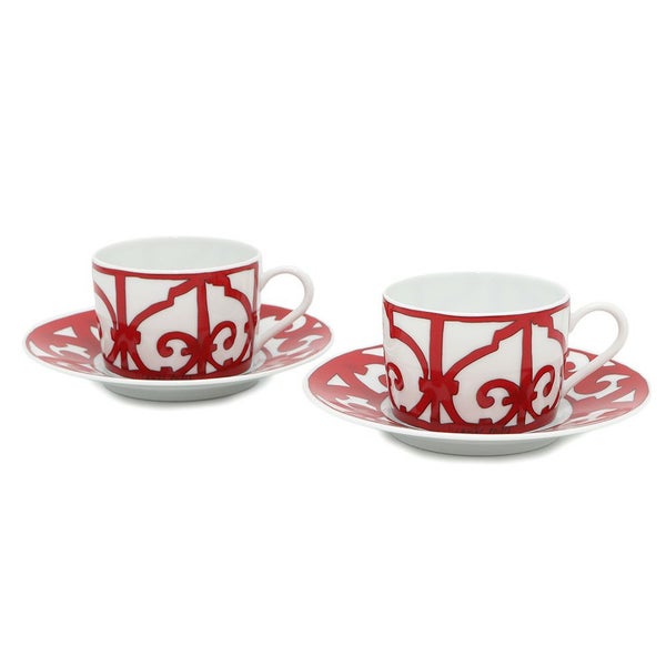 エルメス ティーカップ・ソーサー ガダルキヴィール 2客セット 160ml HERMES 食器 ギフト