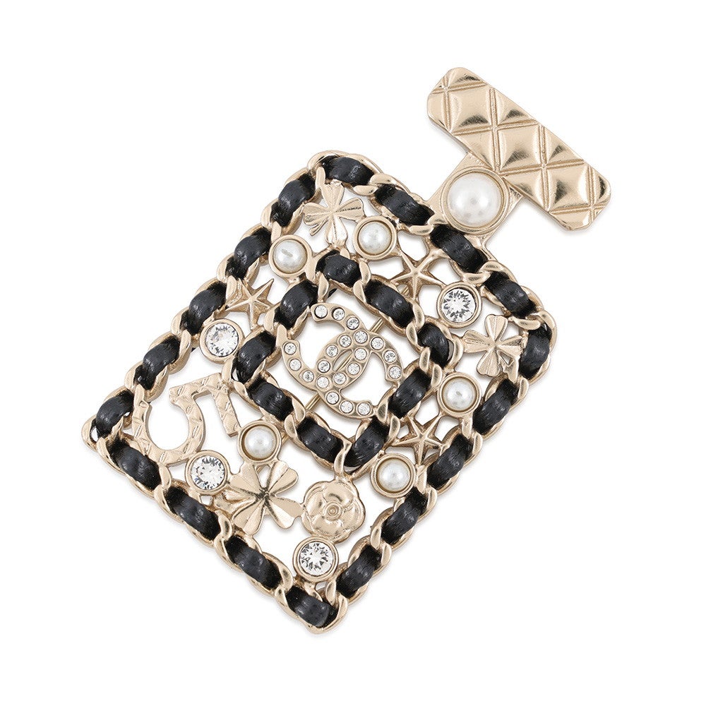 シャネル ブローチ ココマーク No.5 香水ボトルモチーフ フェイク