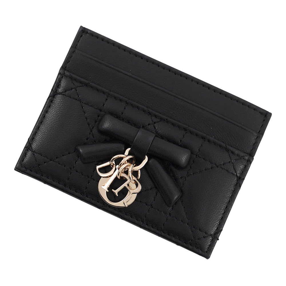 クリスチャン・ディオール カードケース Lady Dior Freesia カナージュ