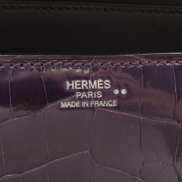 エルメス コンスタンス エラン カシス/シルバー金具 二ロティカスシャイン □R刻印 HERMES 2way