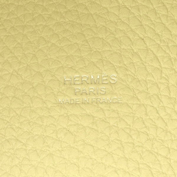 エルメス ハンドバッグ ピコタンロックPM ジョーヌミルトン/シルバー金具 トリヨンクレマンス W刻印 HERMES トートバッグ