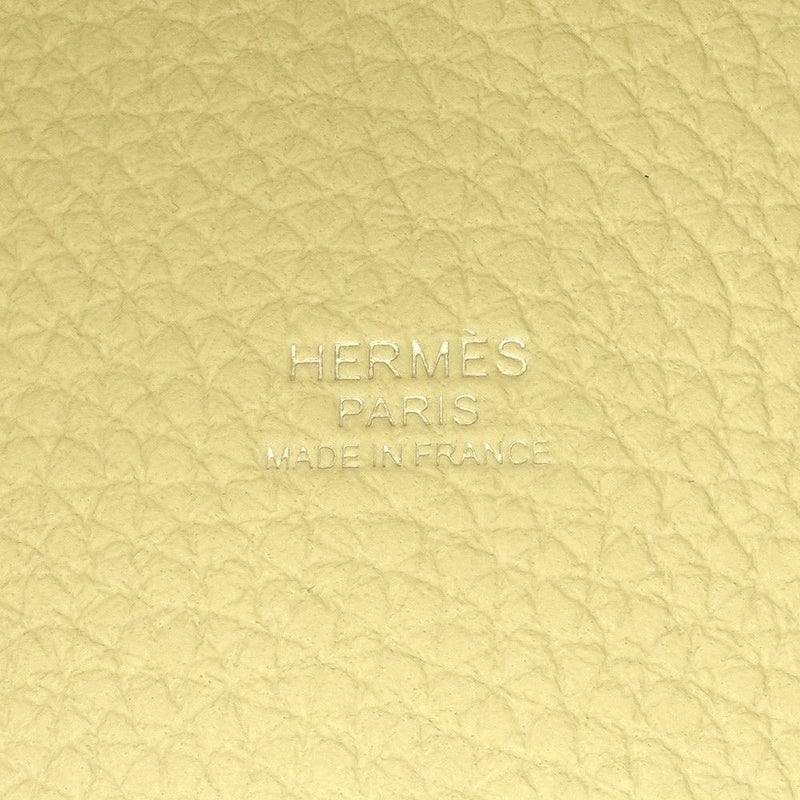 エルメス ハンドバッグ ピコタンロックPM ジョーヌミルトン/シルバー金具 トリヨンクレマンス W刻印 HERMES トートバッグ