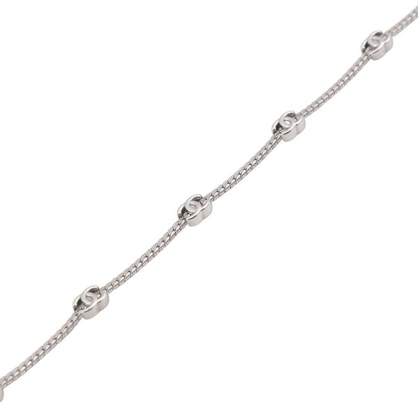 シャネル ネックレス ココマーク メタル A24B ABE254 CHANEL チョーカー アクセサリー