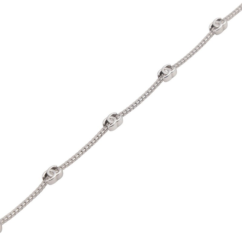 シャネル ネックレス ココマーク メタル A24B ABE254 CHANEL チョーカー アクセサリー
