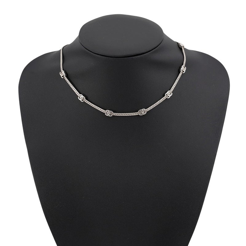 シャネル ネックレス ココマーク メタル A24B ABE254 CHANEL チョーカー アクセサリー