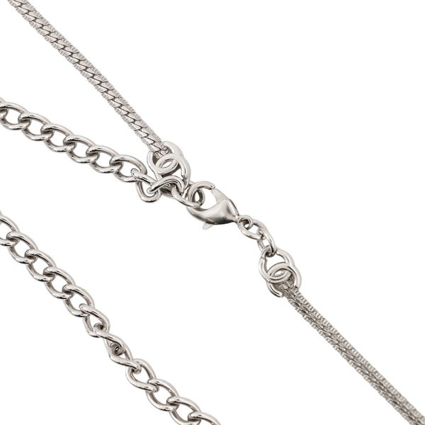 シャネル ネックレス ココマーク メタル A24B ABE254 CHANEL チョーカー アクセサリー
