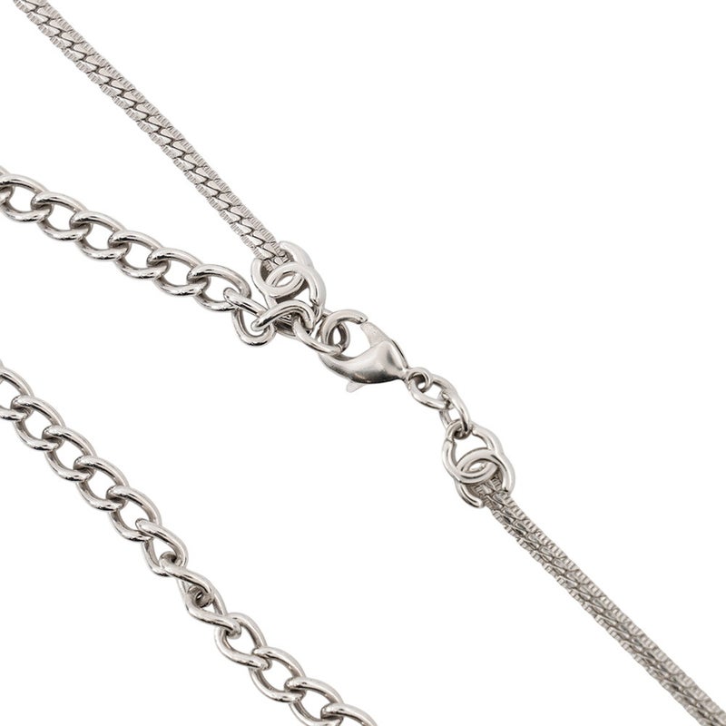 シャネル ネックレス ココマーク メタル A24B ABE254 CHANEL チョーカー アクセサリー