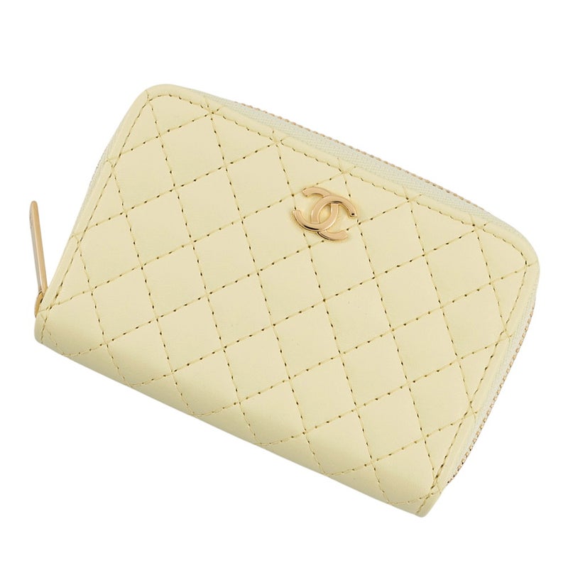シャネル コインケース マトラッセ ココマーク ラムスキン AP5378 CHANEL 財布