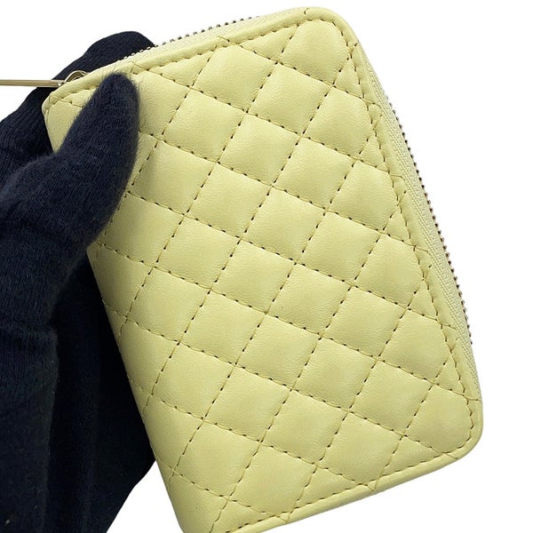 シャネル コインケース マトラッセ ココマーク ラムスキン AP5378 CHANEL 財布