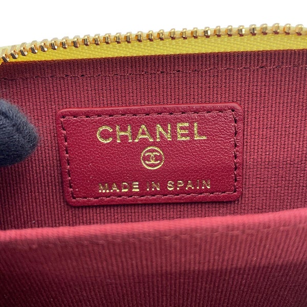 シャネル コインケース マトラッセ ココマーク ラムスキン AP5378 CHANEL 財布