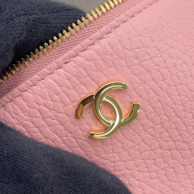 シャネル チェーンショルダーバッグ マトラッセ ココマーク スリム バニティ レザー AP5346 CHANEL ヴァニティ 2way