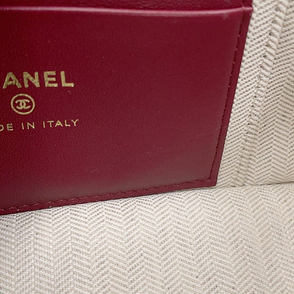 シャネル チェーンショルダーバッグ マトラッセ ココマーク スリム バニティ レザー AP5346 CHANEL ヴァニティ 2way