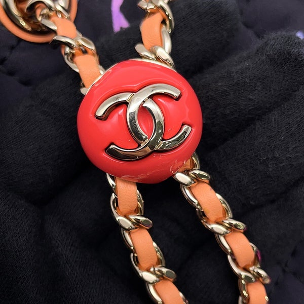 シャネル リュック マトラッセ ココマーク バックパック プリントファブリック レザー AS4810 CHANEL リュックサック
