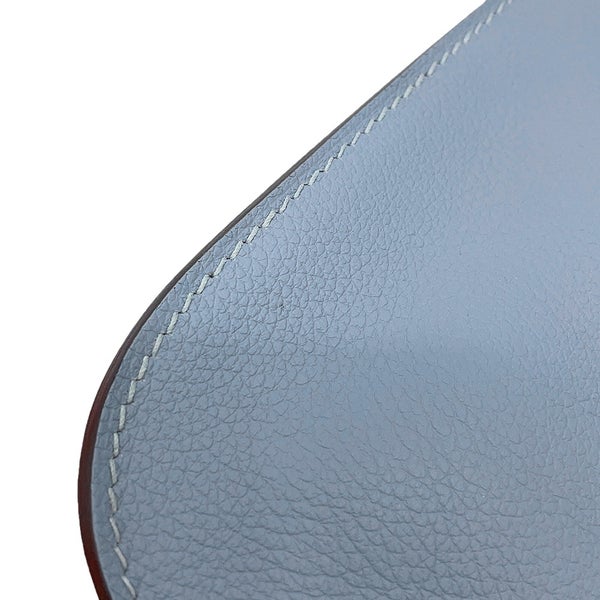 エルメス ハンドバッグ アルザン25 ヴェルソ ブルーラン/ブルーグラシエ/シルバー金具 エバーカラー U刻印 2wayショルダー
