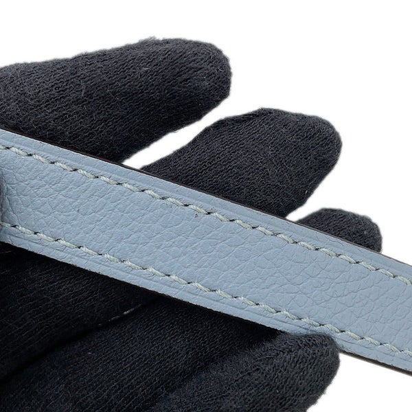 エルメス ハンドバッグ アルザン25 ヴェルソ ブルーラン/ブルーグラシエ/シルバー金具 エバーカラー U刻印 2wayショルダー
