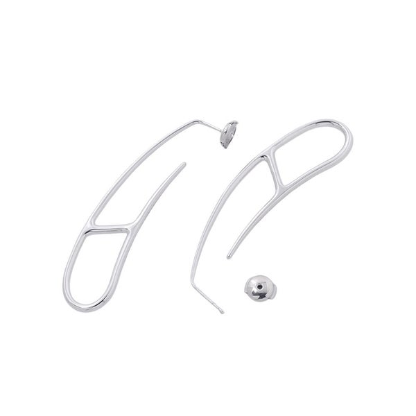 エルメス ピアス シェーヌダンクル ツイスト パンク ピアス SV925シルバー HERMES ジュエリー Punk Earrings