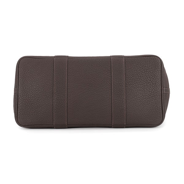 エルメス トートバッグ ガーデンパーティPM エベンヌ/シルバー金具 ネゴンダ Y刻印 HERMES Garden Party