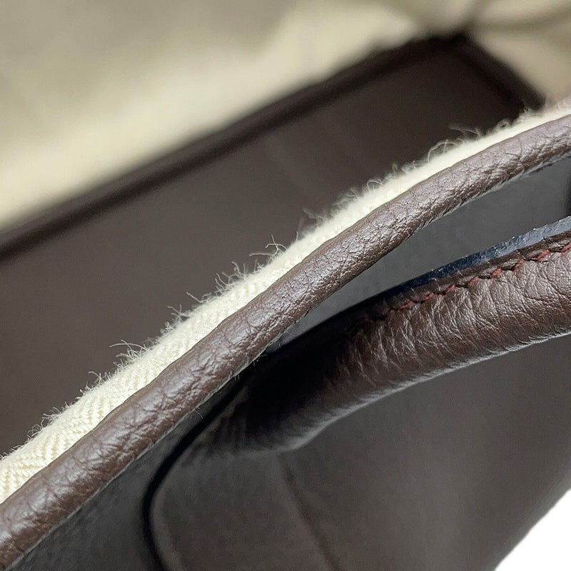 エルメス トートバッグ ガーデンパーティPM エベンヌ/シルバー金具 ネゴンダ Y刻印 HERMES Garden Party