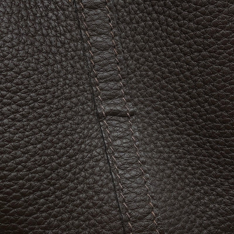 エルメス トートバッグ ガーデンパーティPM エベンヌ/シルバー金具 ネゴンダ Y刻印 HERMES Garden Party
