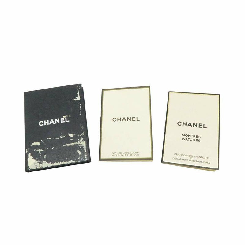 シャネル プルミエール M H0001 CHANEL 腕時計 クォーツ レディース 黒文字盤