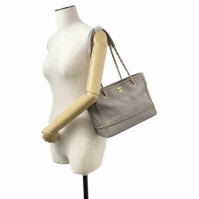 シャネル チェーンショルダーバッグ マトラッセ カーフレザー ココマーク AS2739 CHANEL バッグ