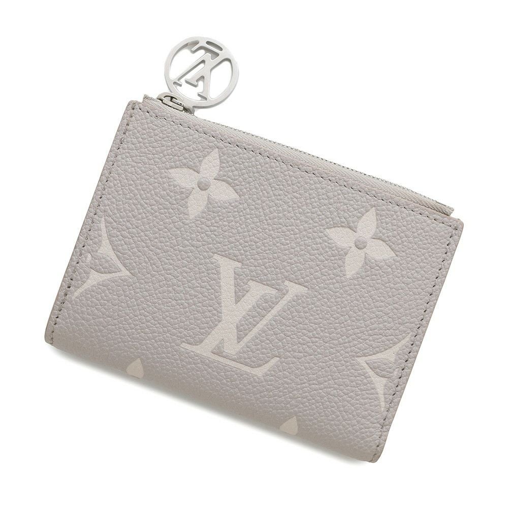 ルイヴィトン 二つ折り財布 バイカラーモノグラム・アンプラント