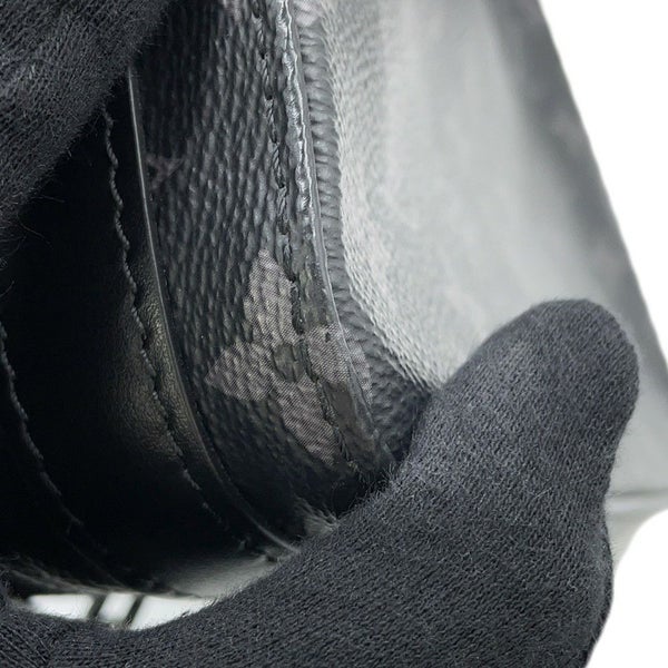 ルイヴィトン ショルダーバッグ モノグラム・エクリプス スティーマー・メッセンジャー M45585 ブラック 黒