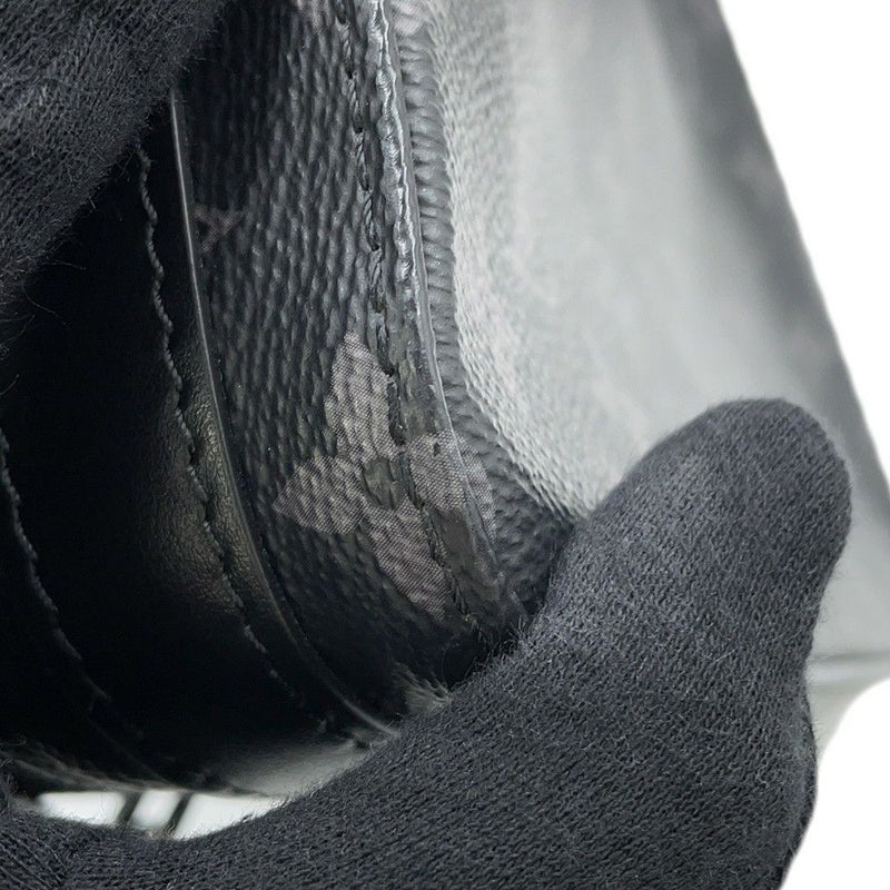 ルイヴィトン ショルダーバッグ モノグラム・エクリプス スティーマー・メッセンジャー M45585 ブラック 黒