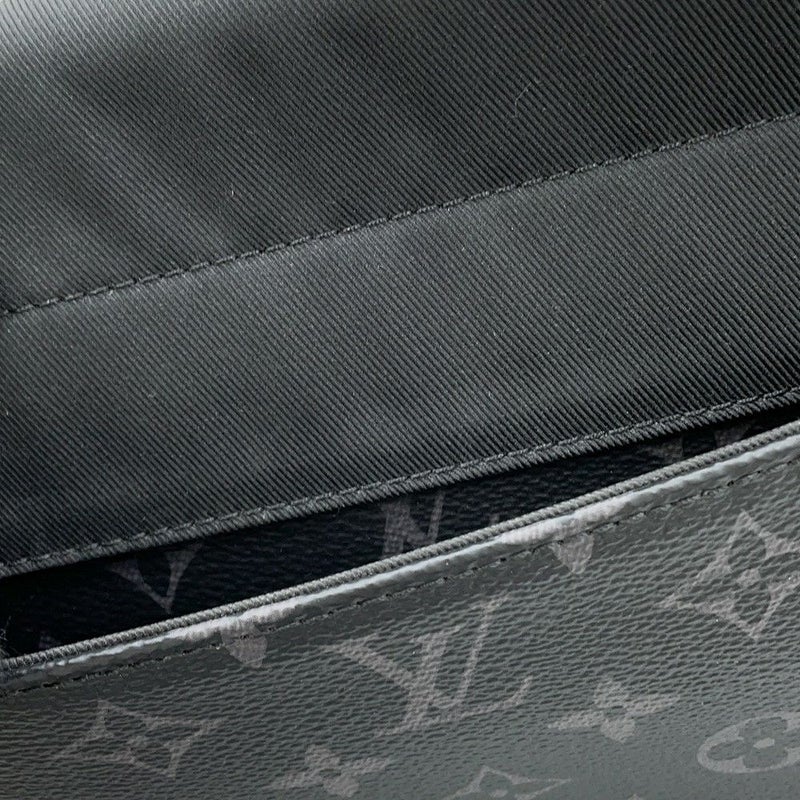 ルイヴィトン ショルダーバッグ モノグラム・エクリプス スティーマー・メッセンジャー M45585 ブラック 黒