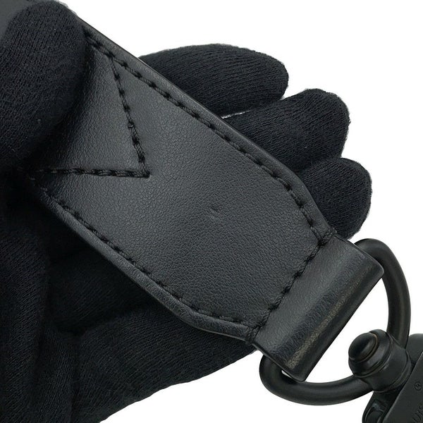 ルイヴィトン ショルダーバッグ モノグラム・エクリプス スティーマー・メッセンジャー M45585 ブラック 黒