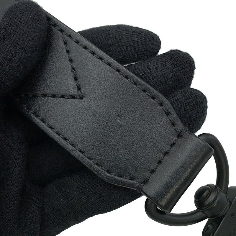 ルイヴィトン ショルダーバッグ モノグラム・エクリプス スティーマー・メッセンジャー M45585 ブラック 黒