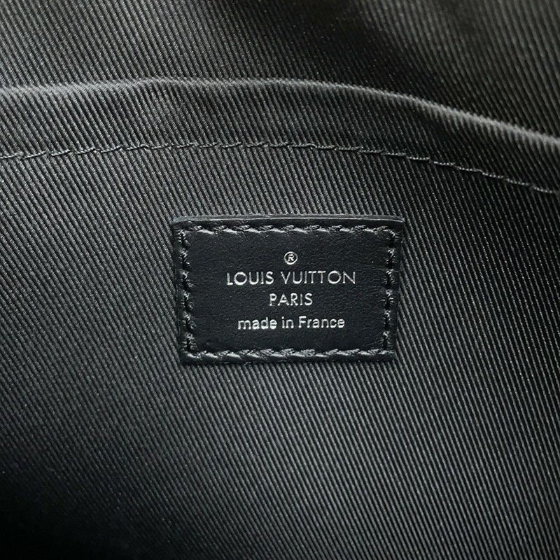 ルイヴィトン ショルダーバッグ モノグラム・エクリプス スティーマー・メッセンジャー M45585 ブラック 黒