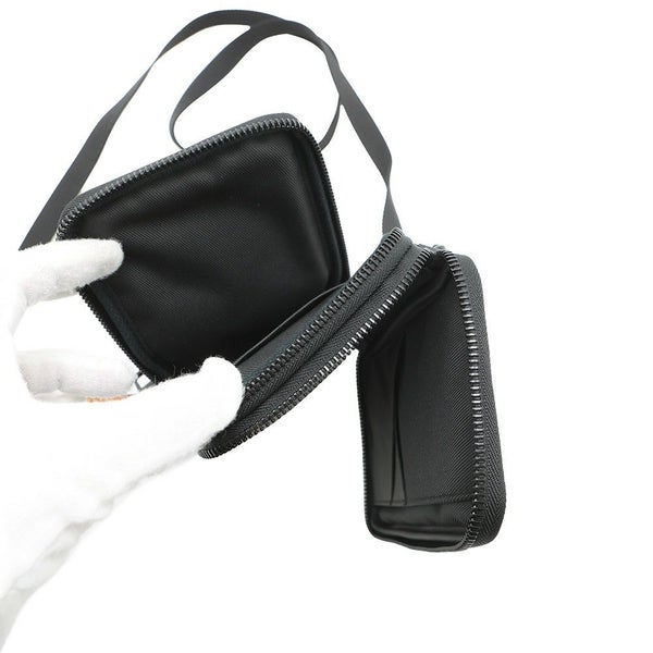 ルイヴィトン ショルダーバッグ ダミエ・ジャイアント NIGOコラボ ダブルフォンポーチ N40377 ブラック 黒