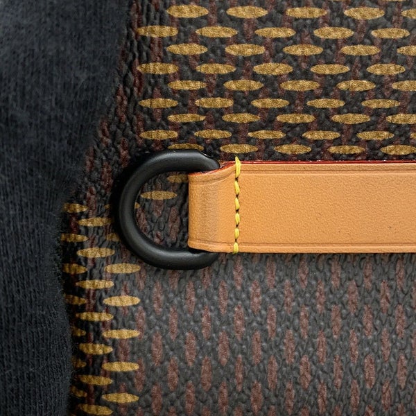 ルイヴィトン ショルダーバッグ ダミエ・ジャイアント NIGOコラボ ダブルフォンポーチ N40377 ブラック 黒