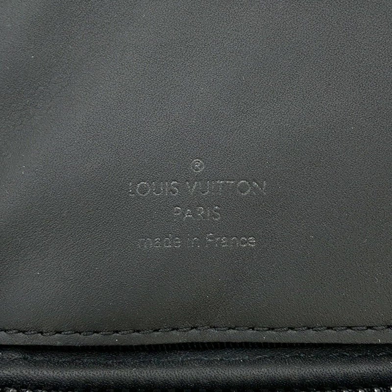 ルイヴィトン ショルダーバッグ ダミエ・ジャイアント NIGOコラボ ダブルフォンポーチ N40377 ブラック 黒