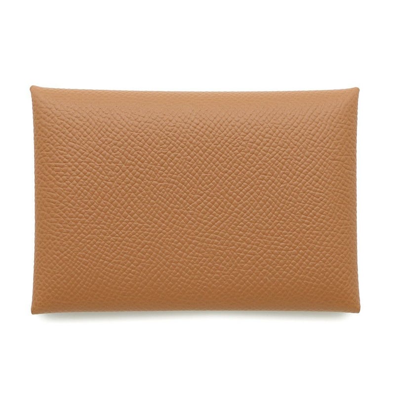 エルメス コインケース カルヴィ デュオ ゴールド/シルバー金具 エプソン K刻印 HERMES 財布