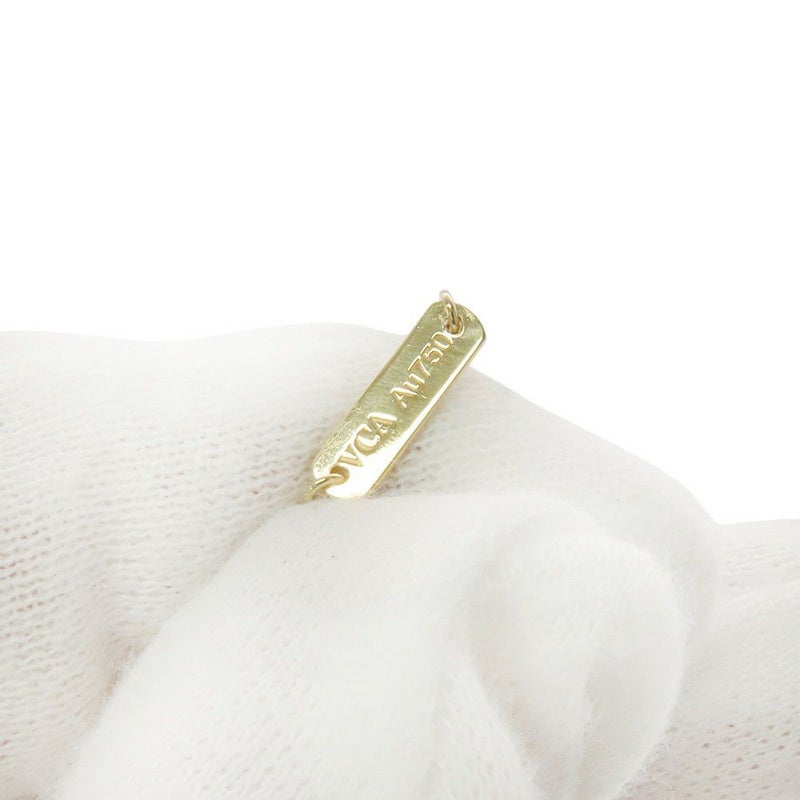 ヴァンクリーフ&アーペル ネックレス ヴィンテージ アルハンブラ ペンダント ギヨシェ K18YGイエローゴールド VCARP4KL00