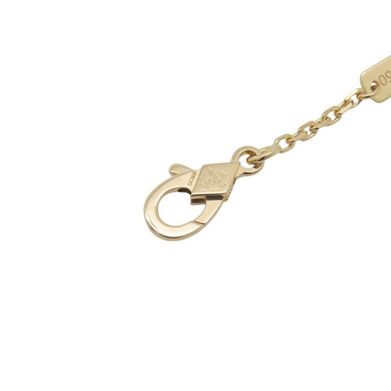 ヴァンクリーフ&アーペル ネックレス ヴィンテージ アルハンブラ ペンダント ギヨシェ K18YGイエローゴールド VCARP4KL00