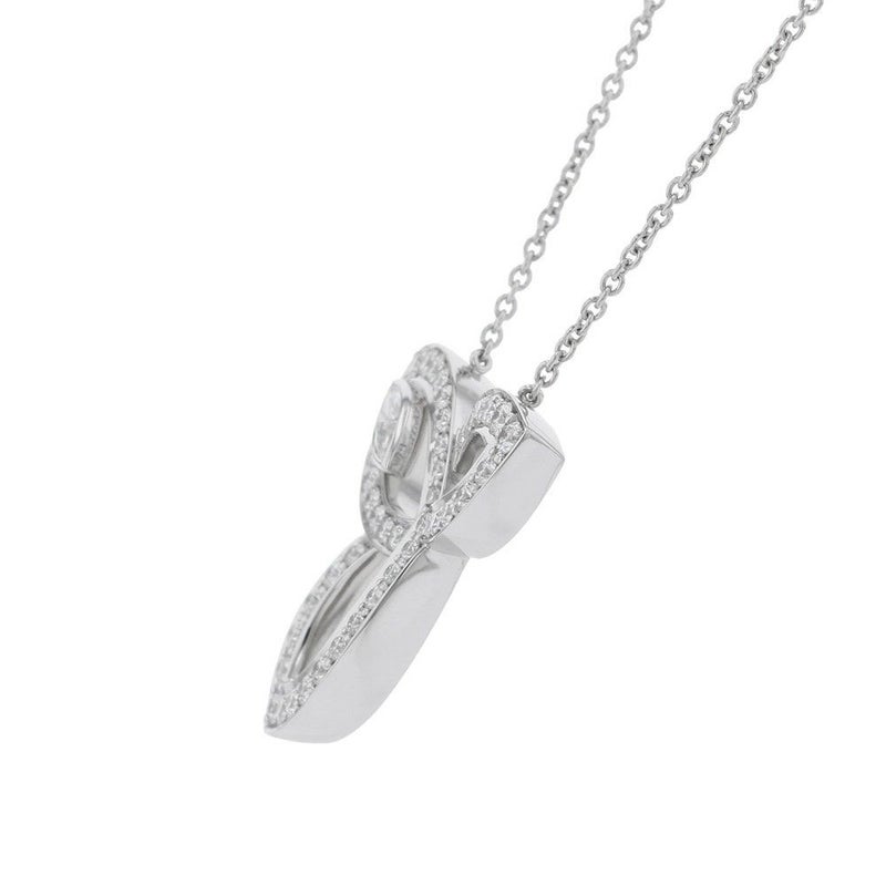 ハリーウィンストン ネックレス リリークラスター・ペンダント ダイヤモンド 46P 計0.68ct Pt950プラチナ PEDPMQRFLC