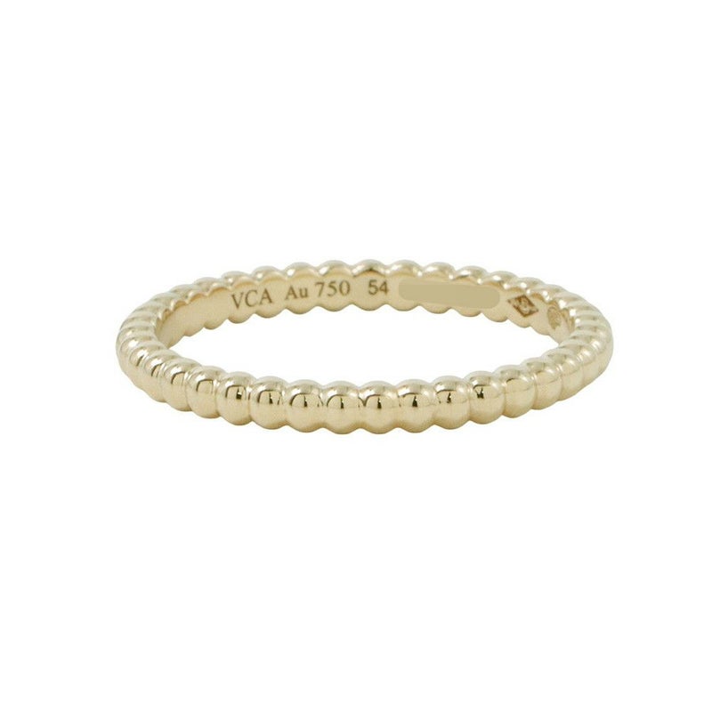 ヴァンクリーフ&アーペル リング ペルレ ゴールドパール スモール K18YGイエローゴールド サイズ54 VCARN95Q54 指輪